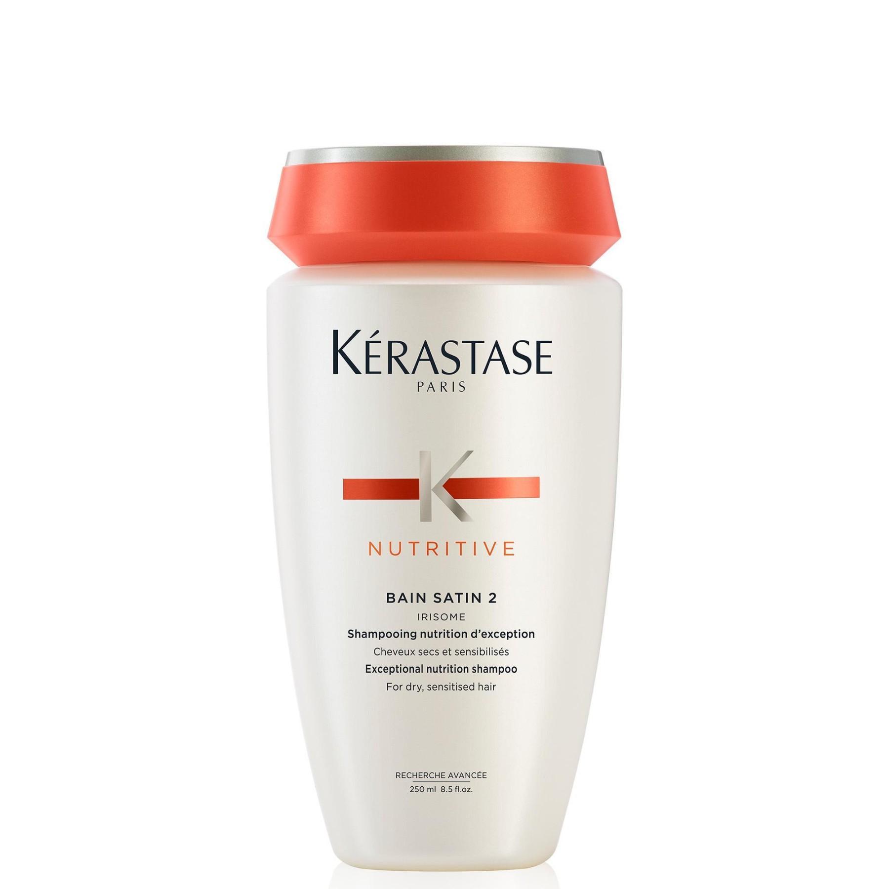 Nutritive Bain Satin 2 Shampoo for Dry Hair - 250 ml