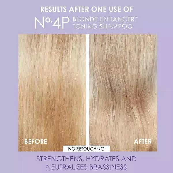 No. 4P Blonde Enhancer Toning Shampoo - 250 ml